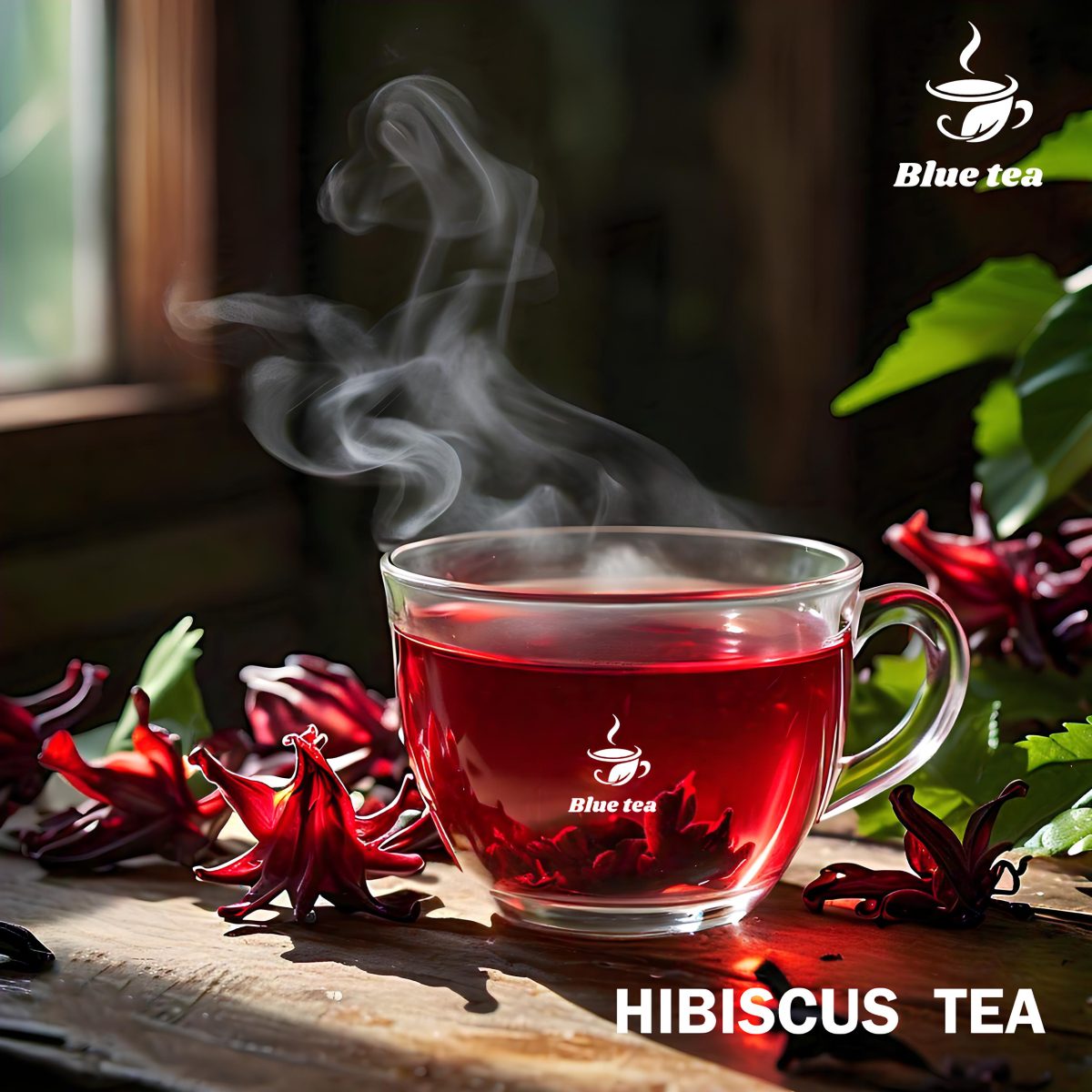 Hibiscus Rose Tea. (50Gm.)100% Natural organic Tea 50Gm. (150 Cup Tea) (Copy)