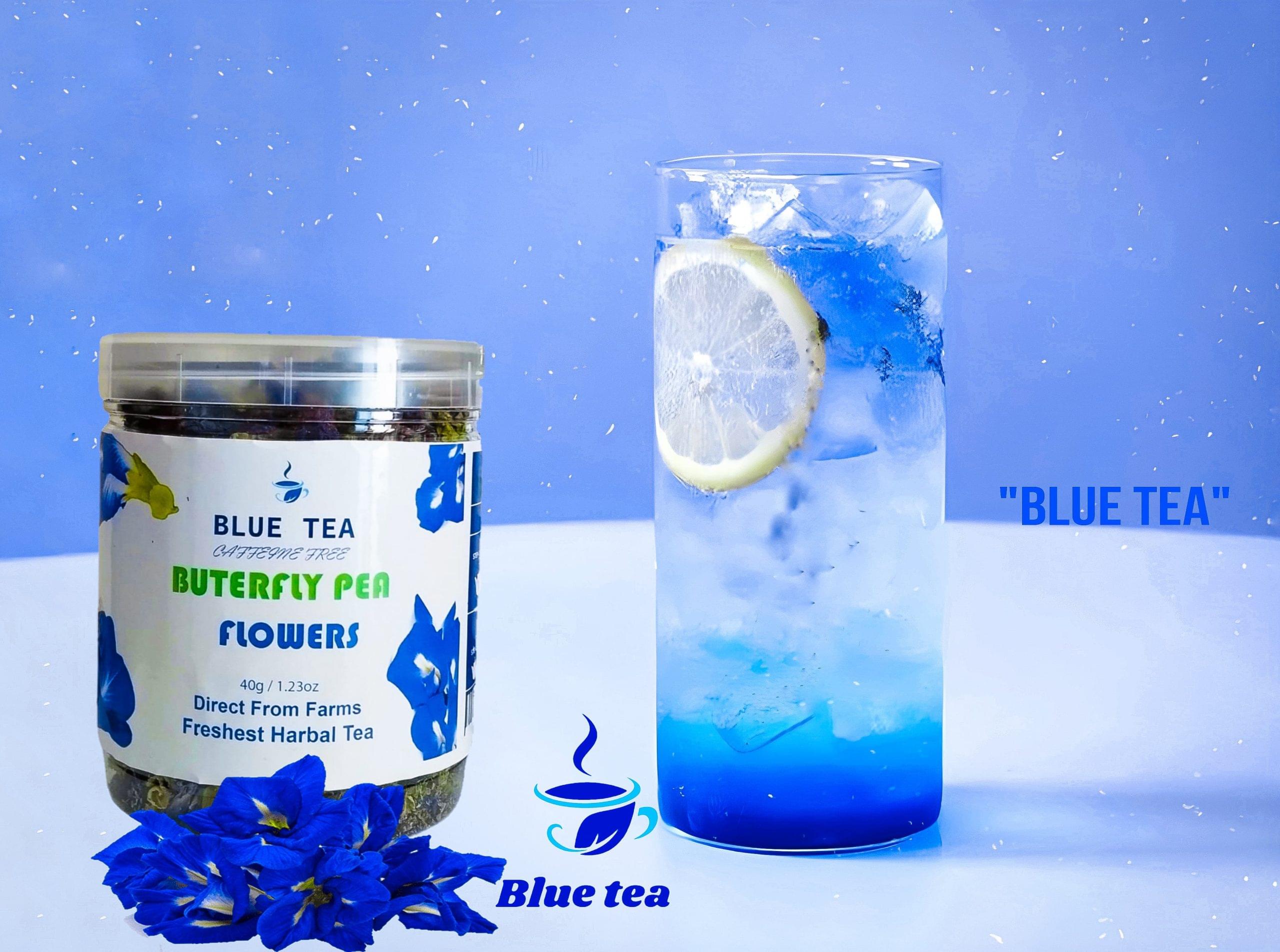 Blue Tea-Grade A Butterfly Pea Flower Tea, 100% Natural organic Tea 40Gm. (150 Cup Tea) - Image 4