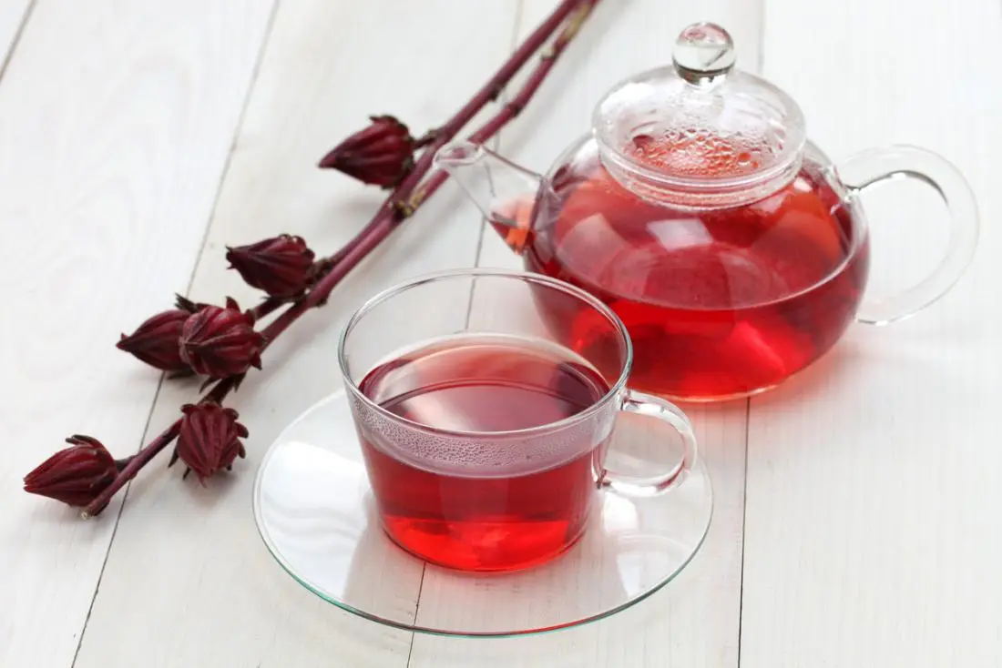 Hibiscus Rose Tea. (50Gm.)100% Natural organic Tea 50Gm. (150 Cup Tea) (Copy) - Image 3